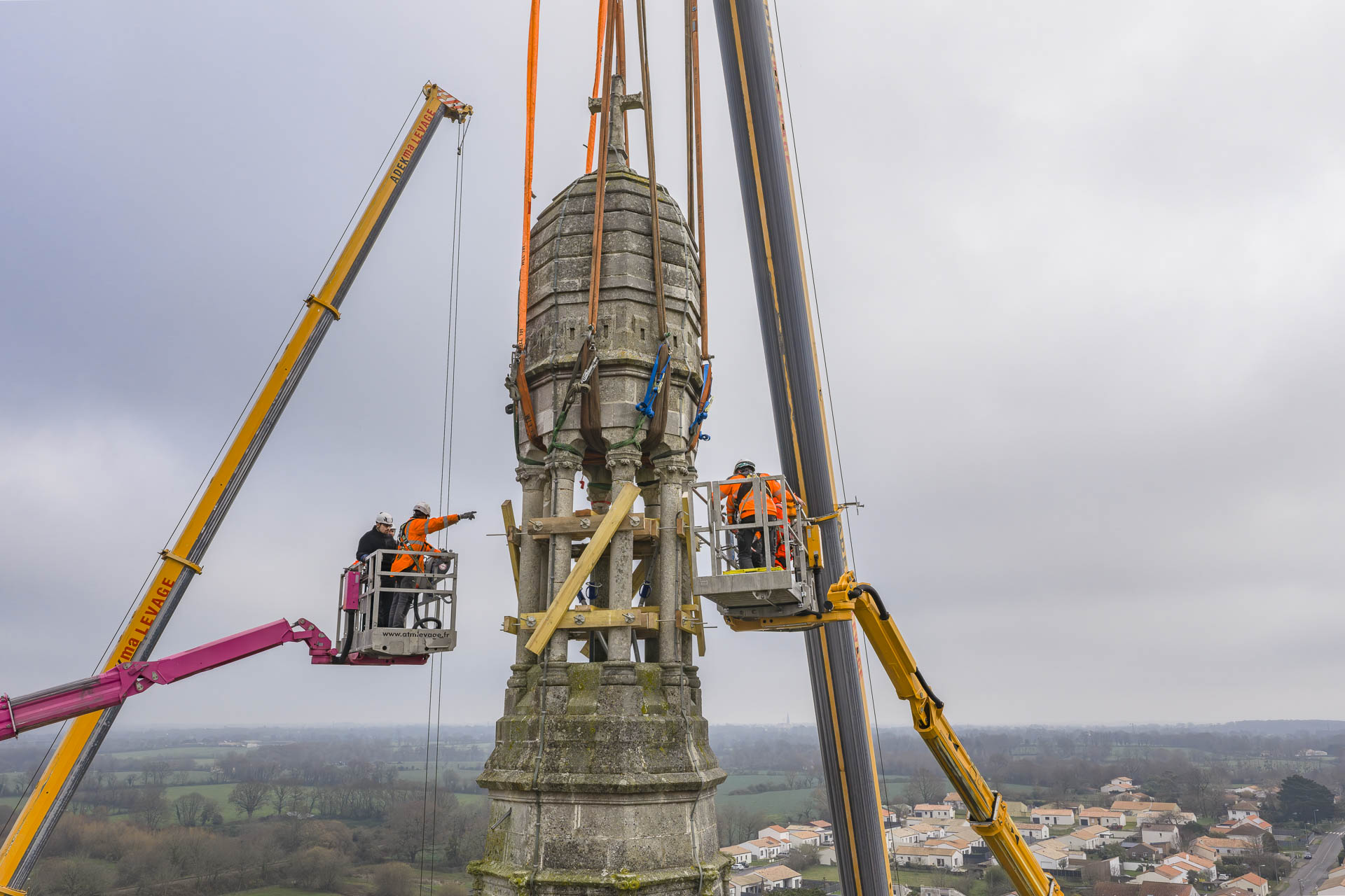 Intervention EPC sur chantier complexe